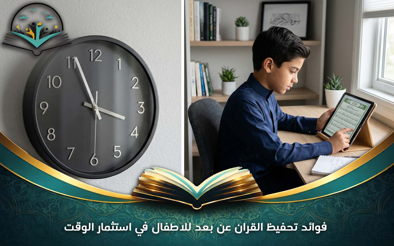 فوائد تحفيظ القران عن بعد للاطفال في استثمار الوقت